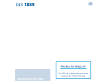 Tablet Screenshot of die1889.de